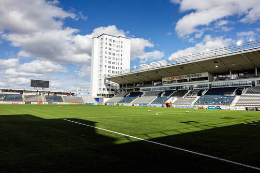 Interiör vy av Bilbörsen Arena
