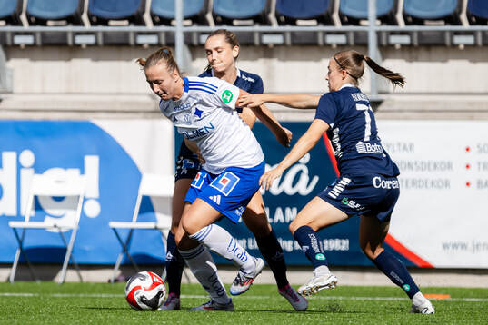 IFK Norrköpings Fanny Andersson och Linköpings Irene