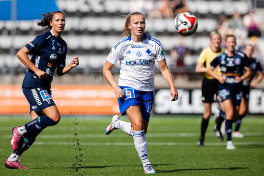 Linköpings Nellie Karlsson och IFK Norrköpings Sara