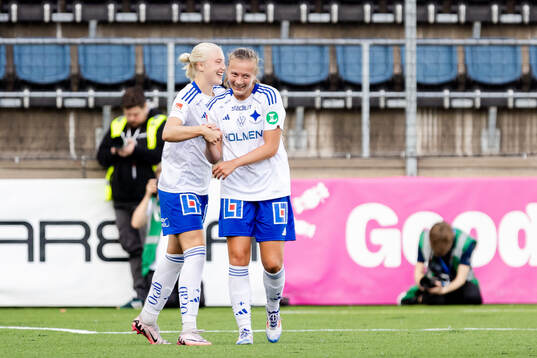 IFK Norrköpings Sara Kanutte Fornes jublar