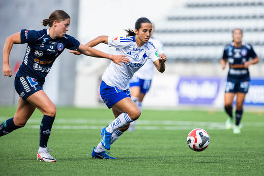 Linköpings Polly Doran och IFK Norrköpings Vesna