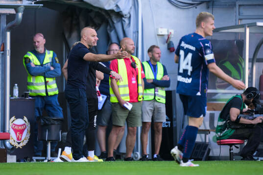 Kalmars tränare Stefan Larsson