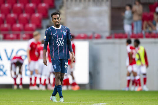 Malmö FFs Taha Ali deppar