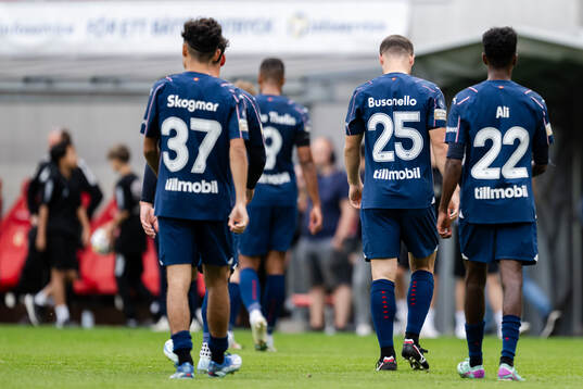 Malmö FFs spelare deppar
