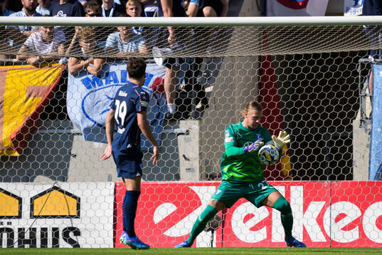Malmö FFs målvakt Johan Dahlin