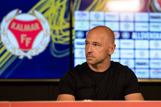 Kalmars tränare Stefan Larsson
