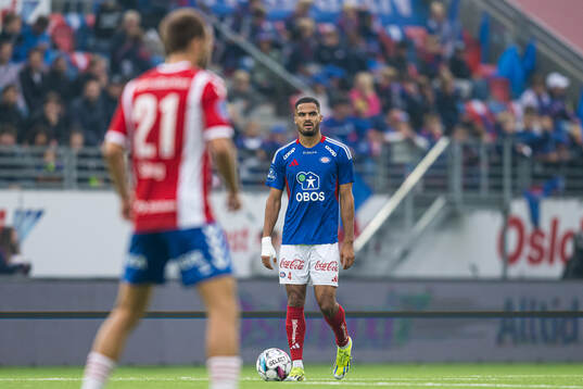 Aaron Kiil Olsen of Vålerenga