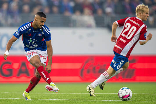 Aaron Kiil Olsen of Vålerenga