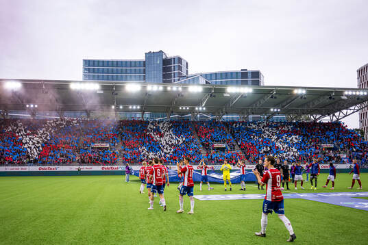 Spectators in the stands