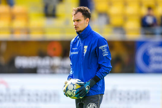 IFK Göteborgs målvakt Elis Bishesari