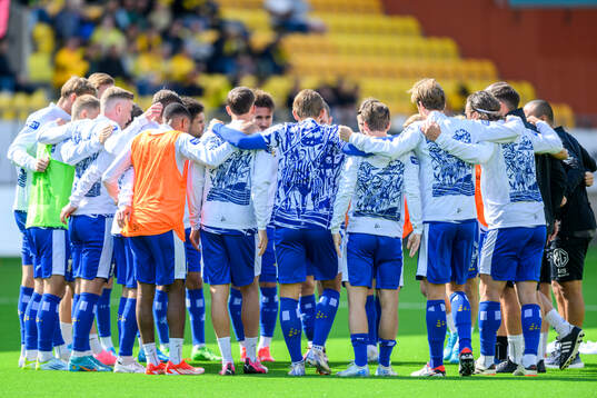 IFK Göteborgs spelare samlas