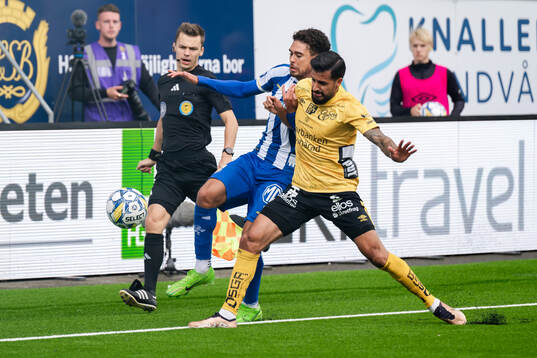 IFK Göteborgs Thomas Santos och Elfsborgs Rami Kaib