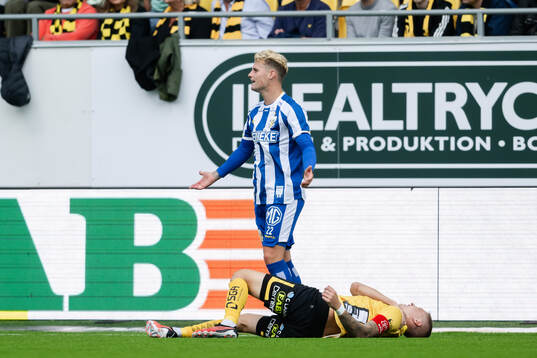 IFK Göteborgs Nikolai Baden Frederiksen och Elfsborgs