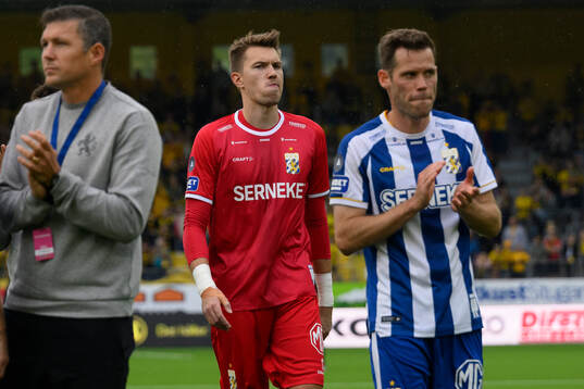 IFK Göteborgs målvakt Jacob Karlström deppar