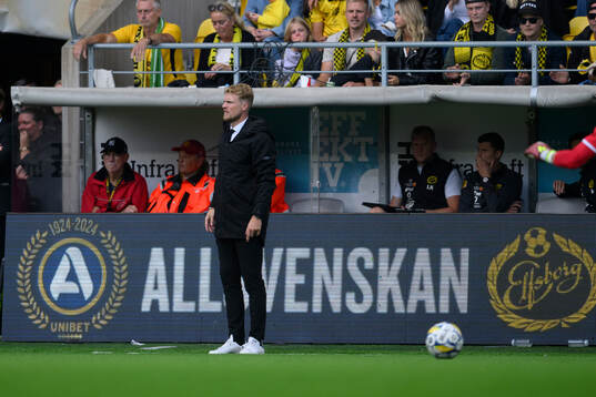 Elfsborgs manager Oscar Hiljemark