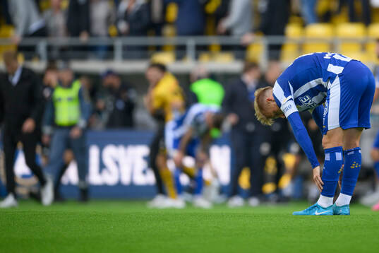 IFK Göteborgs Oscar Wendt deppar