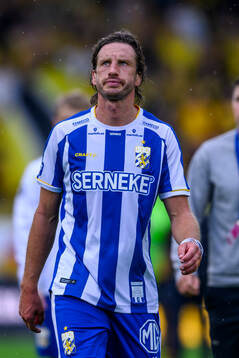 IFK Göteborgs Gustav Svensson deppar