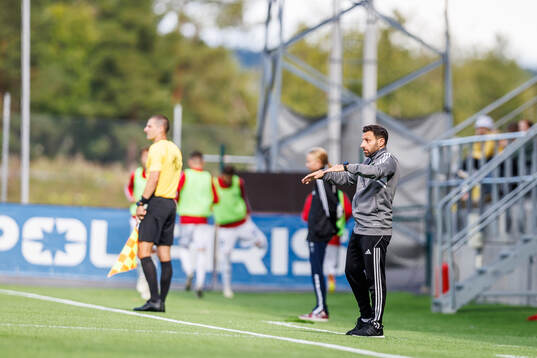 Skövde AIKs tränare Charbel Abraham