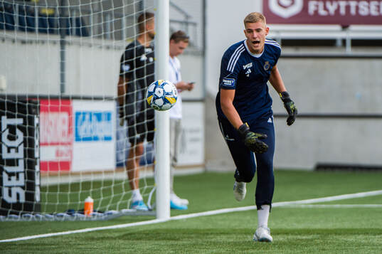 Gefles målvakt Mathias Nilsson