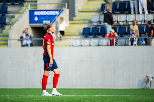 Östers Kevin Höög Jansson deppar