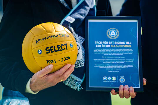 Allsvenskan 100 år jubileumsboll