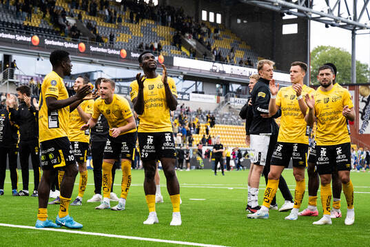 Elfsborgs spelare jublar