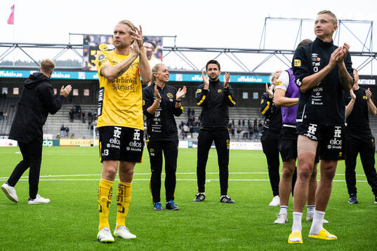 Elfsborgs fysioterapeut Tania Nilsson och assisterande