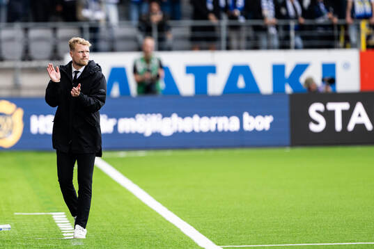 Elfsborgs manager Oscar Hiljemark