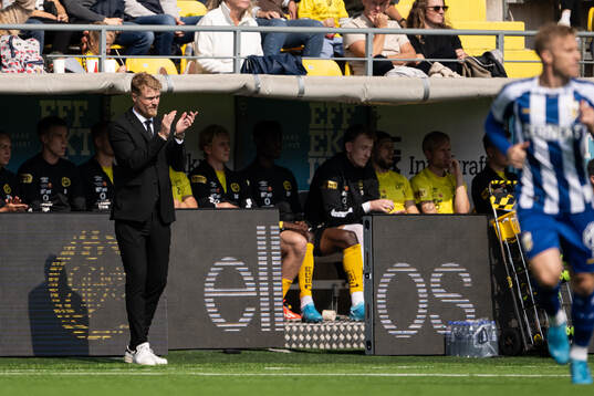 Elfsborgs manager Oscar Hiljemark