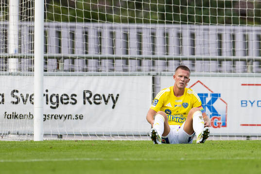 Falkenbergs Tim Stålheden deppar