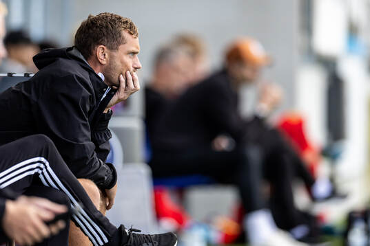 Falkenbergs assisterande tränare Tobias Tuvesson
