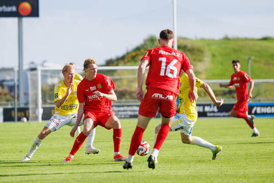 Falkenbergs Linus Borgström och Torslandas Liam Filip