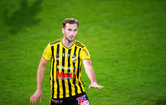 IFK Hässleholms Teodor Dobrijevic i matchen i division 2