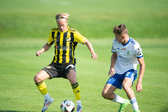 i matchen för juniorer, U19, mellan IFK Hässleholm och