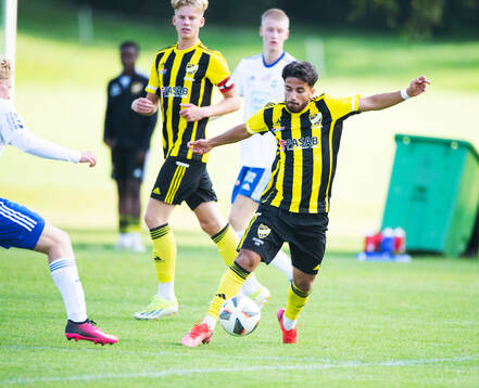 IFK Hässleholms Jan Al Salo i matchen för juniorer, U19,