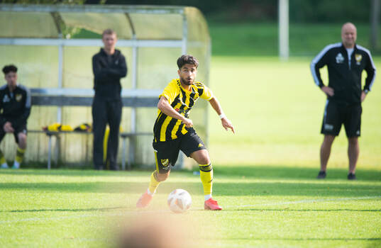 IFK Hässleholms Jan Al Salo i matchen för juniorer, U19,