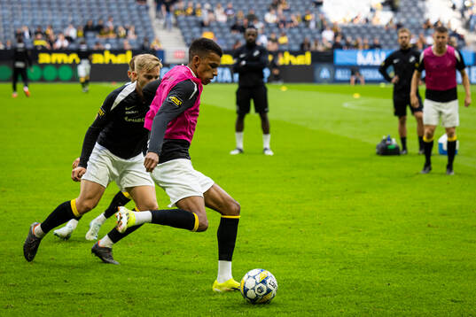 AIKs Rui Manuel Muati Modesto och Eskil Edh