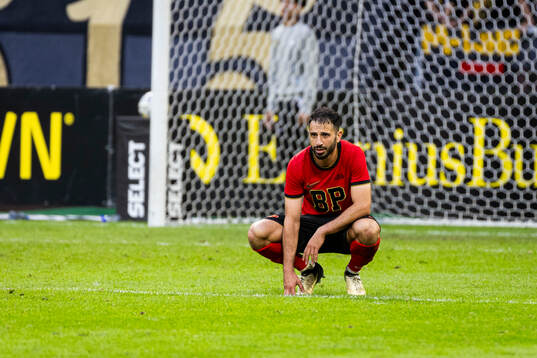 Brommapojkarnas André Calisir deppar