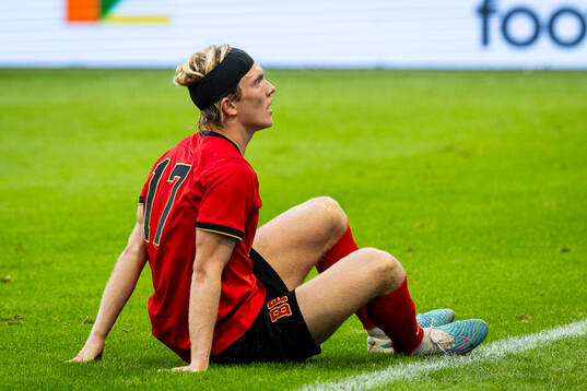 Brommapojkarnas Alexander Jensen deppar
