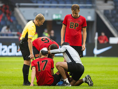 Brommapojkarnas Alexander Jensen skadat