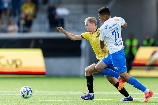Häckens Pontus Dahbo och Värnamos Luke Le Roux