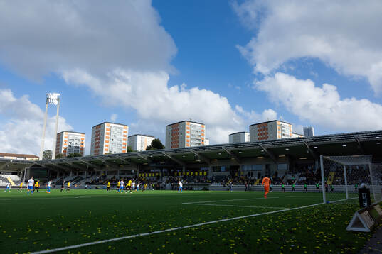 Vy över Bravida Arena