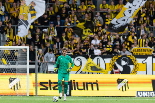 Häckens målvakt Andreas Linde