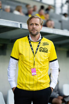 Häckens klubbchef innan fotbollsmatchen i Allsvenskan