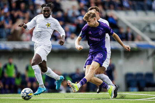 Djurgårdens Patric Åslund gör 0-1