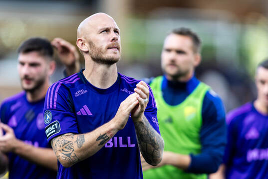 Djurgårdens Magnus Eriksson jublar