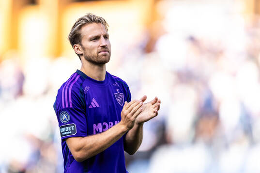 Djurgårdens Daniel Stensson jublar