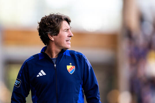 Djurgårdens tränare Thomas Lagerlöf