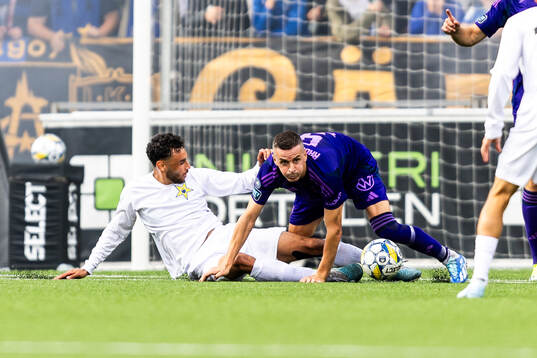 Sirius Joakim Persson och Djurgårdens Haris Radetinac