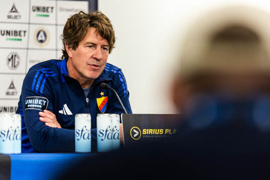 Djurgårdens tränare Thomas Lagerlöf